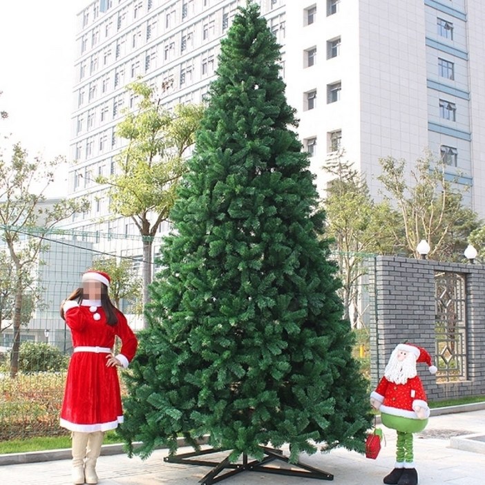 대형 크리스마스 트리 4m 무장식 카페 교회 강당 성당 야외 행사
