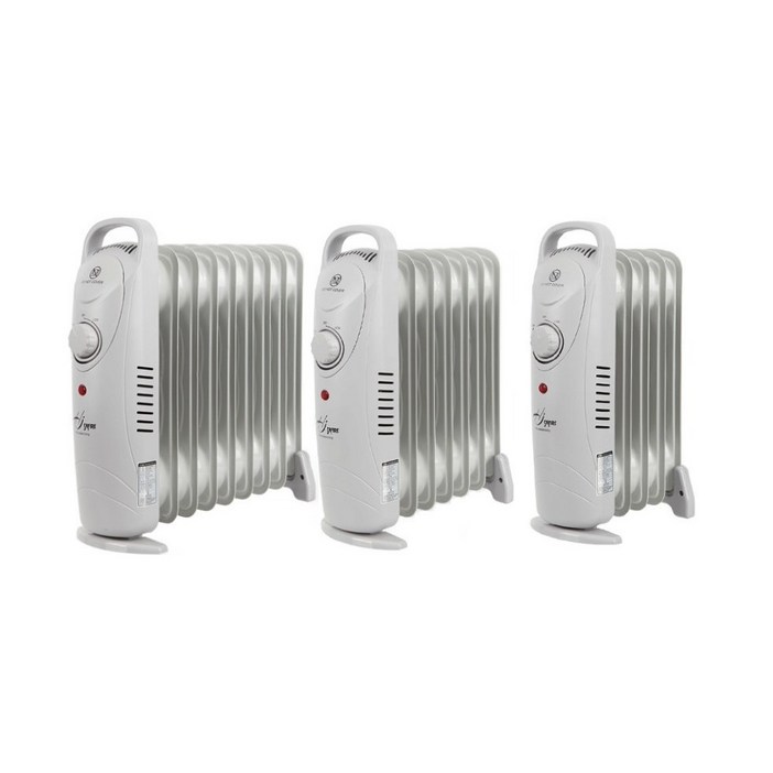 라디에이터 전기 미니 화장실 가정용 욕실 사무실 오일 오일 라디에이터, 미니 라디에이터 7핀