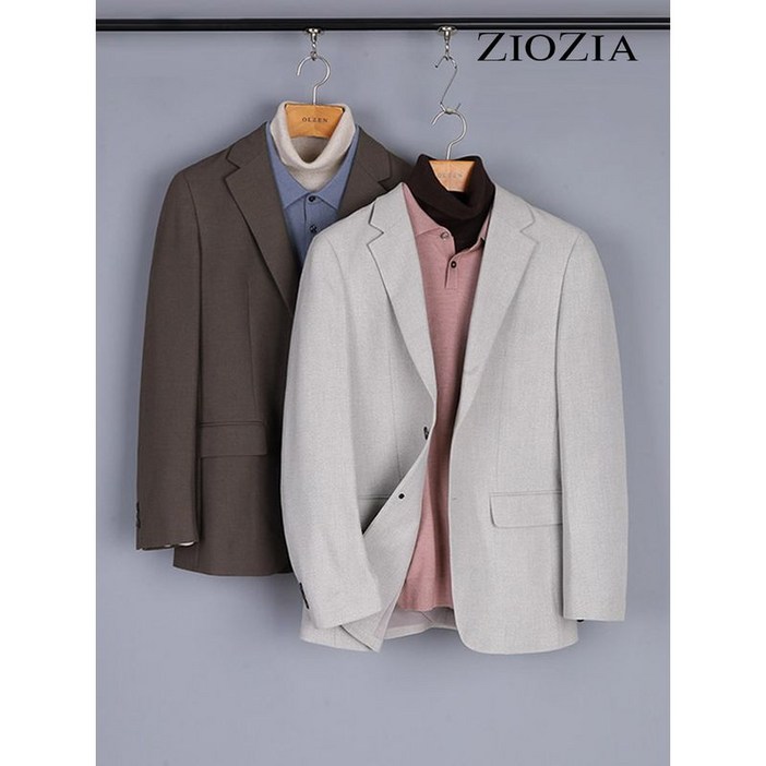 지오지아 스판 데일리 캐주얼 셋업 자켓  AAB4KG1601 A