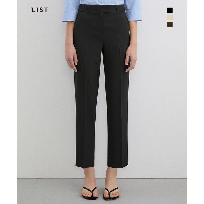 리스트 베이직 슬림 라인 슬랙스 TWWSLP62100