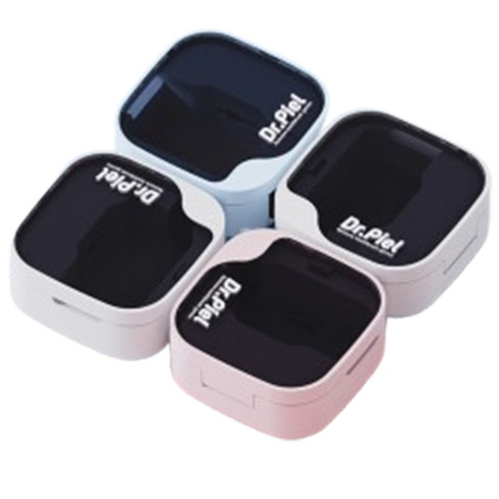 방수되는 칫솔 히팅건조 살균기 닥터피엘 올뉴큐빙 2개 (IPX7 인증), 퓨어 화이트 + 퓨어 화이트