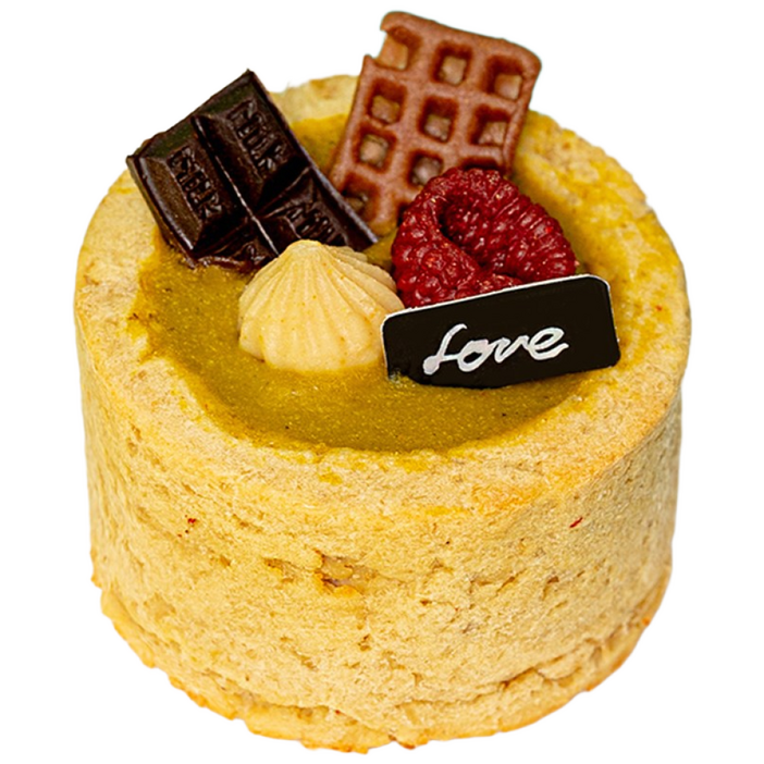 견우재 강아지 디저트 빵 반려동물 수제 생일 간식, 1개, 150g, 치킨테린 티그레