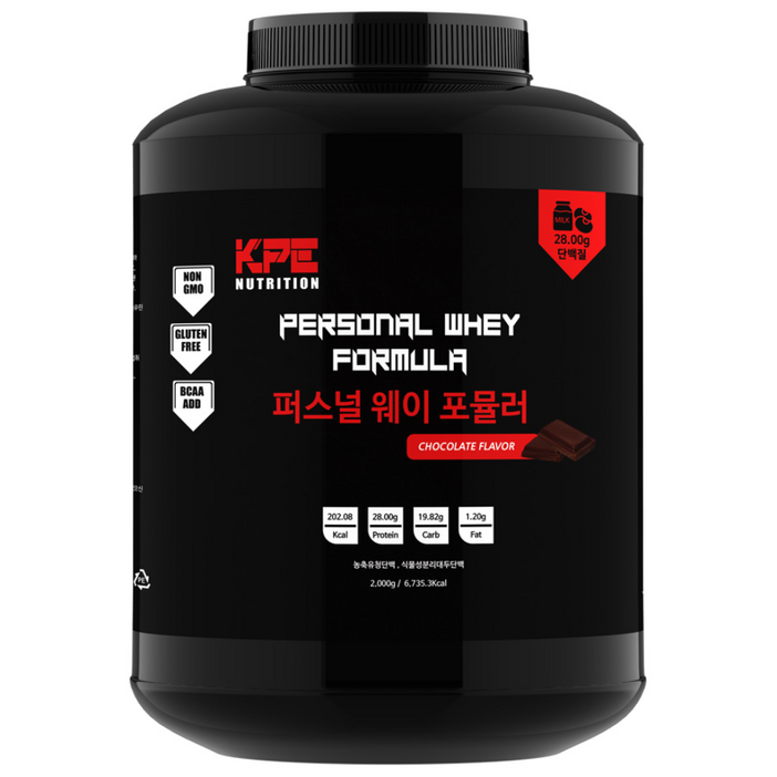 퍼스널웨이포뮬러 저렴한 가성비 단백질 프로틴 근육 식물성단백질 보충제, 2kg, 1개