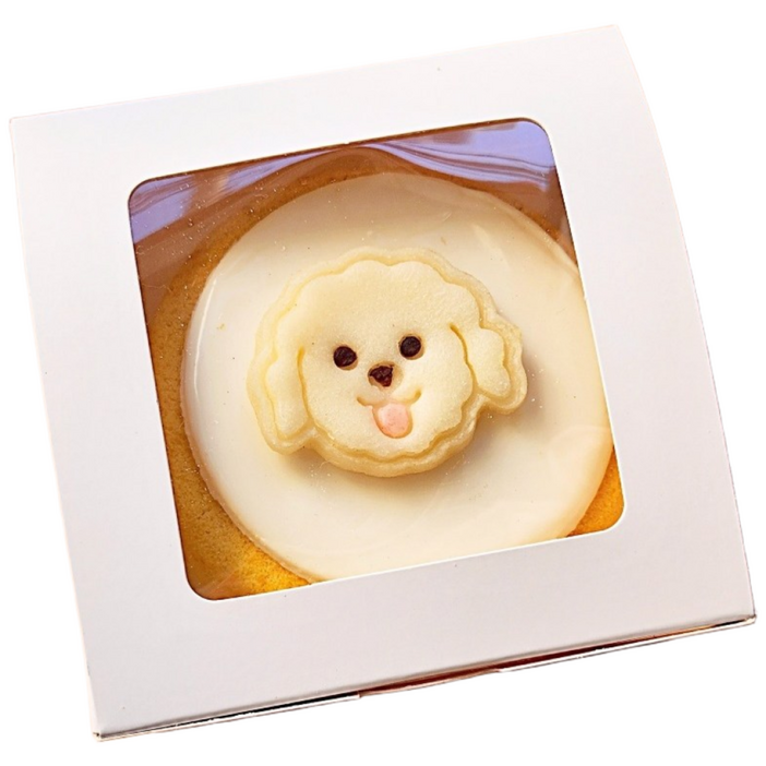 담무 강아지케이크 얼굴케이크 너를 닮은케이크 수제