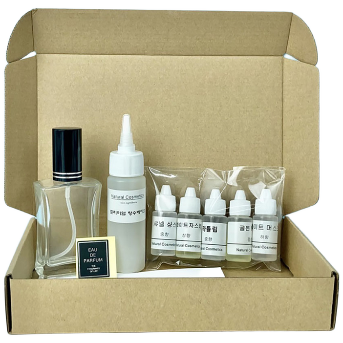 투베이스 조향 향수 만들기 화장품 체험 DIY 키트 60ml플라스틱용기