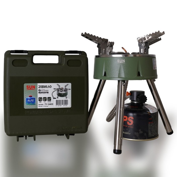 썬연료 초고화력 그리들버너 캠핑 이소 가스 강염버너  TY-2400