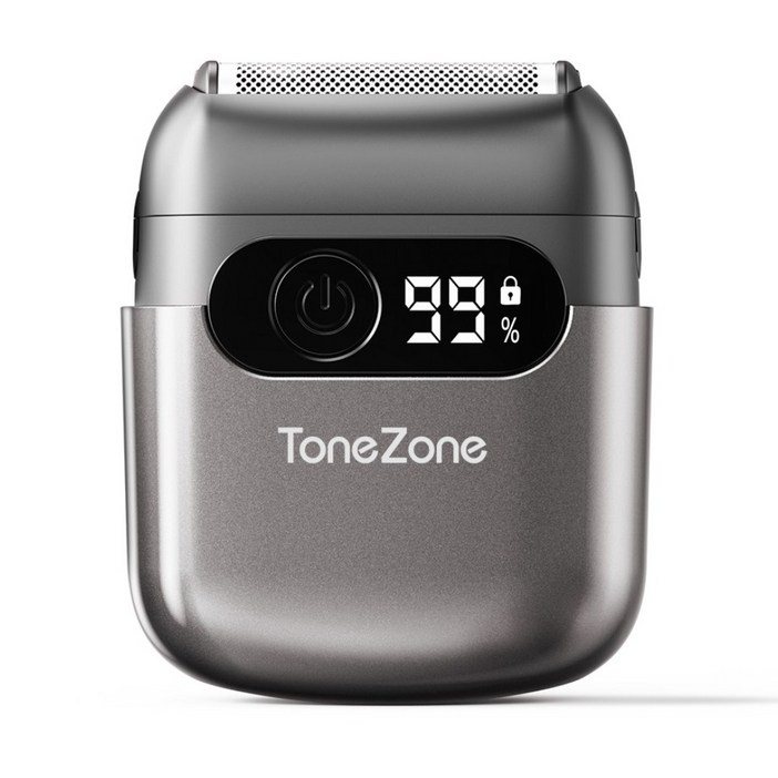 TONEZONE 미니 전기면도기 왕복식 360도밀착 피부자극적음 IPX7방수, 그레이, BG7181 TONEZONE 미니 전기면도기 왕복식 360도밀착 피부자극적음 IPX7방수, 그레이, BG7181