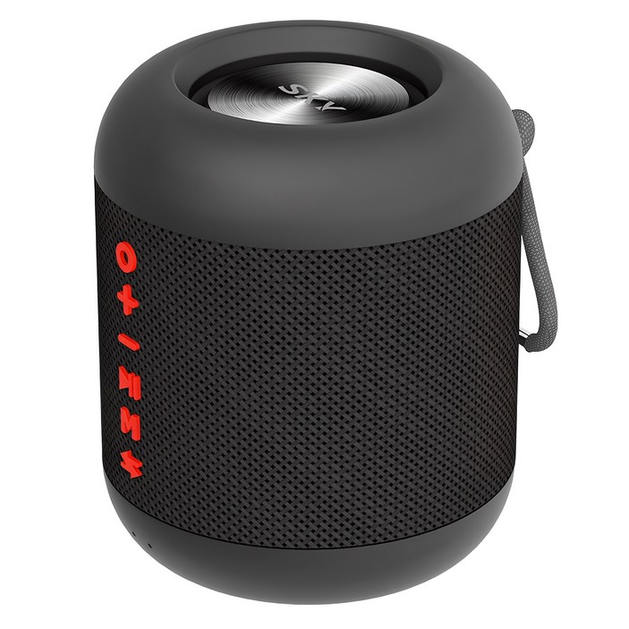 SKY 붐 X1 생활방수 TWS 블루투스 스피커 SKY-BS-X1 5W, SKY-BS-X1 5W, 블랙