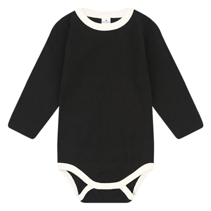 MilkBaby 멜로우 긴팔 아기 바디수트