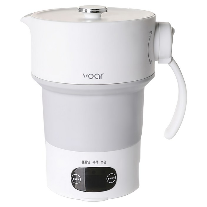 보아르 이지 전기포트 M1 접이식 분유포트 휴대용 미니 여행용 온도조절 커피포트, VOKI014