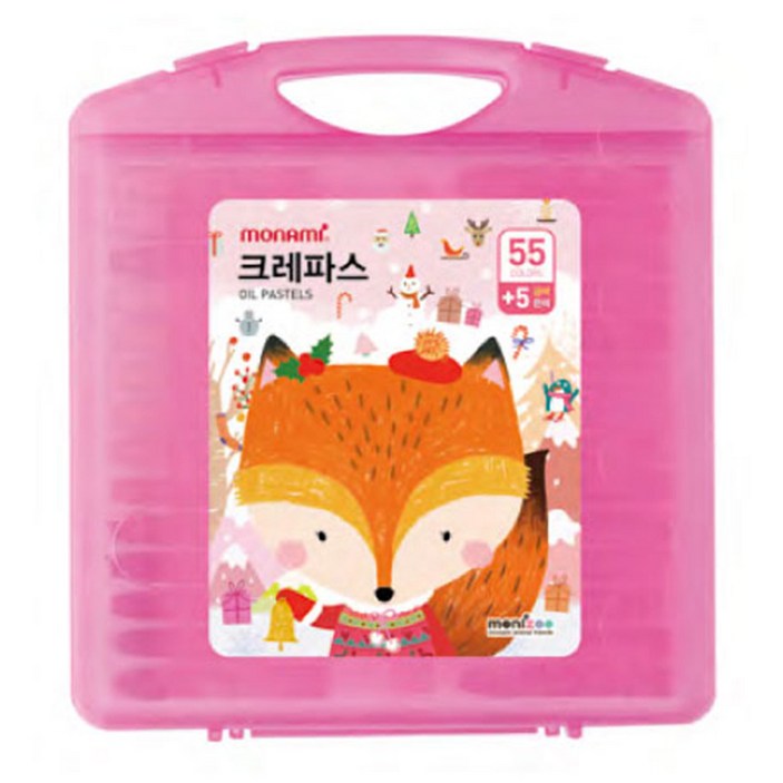모나미 모니주 크레파스 55색5색 여 모나미 모니주 크레파스 55색5색 여