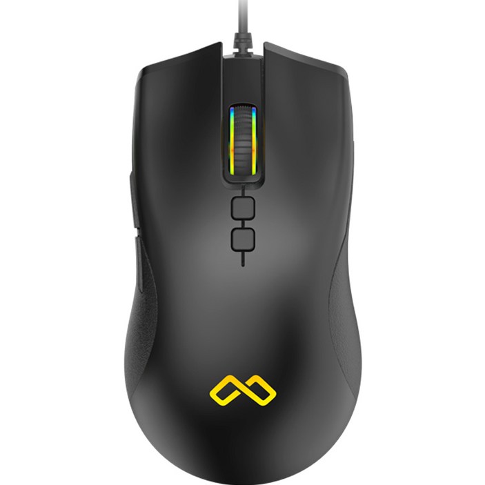 맥스틸 VOLT G2 광축 게이밍 유선 마우스 GM-VOLT G2, GM-VOLT G2, 블랙