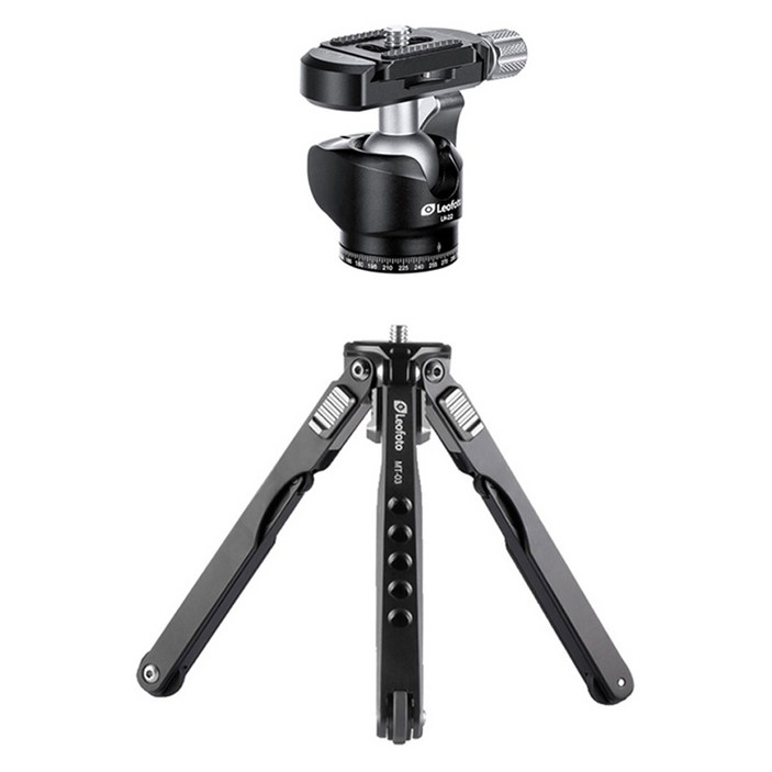 레오포토 미니삼각대 + 볼헤드 키트 세트