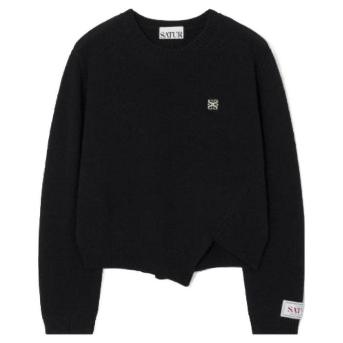 세터 남녀공용 더블린 언발란스 캐시미어 블렌드 니트