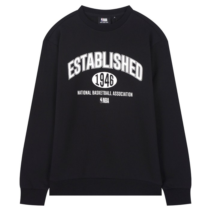 NBA 남녀공용 빅 레터링 맨투맨 N261TS954P