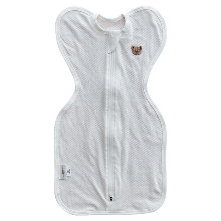 돗투돗 국내생산 신생아용 퓨어 밤부 매쉬 나비잠 스와들 속싸개 S