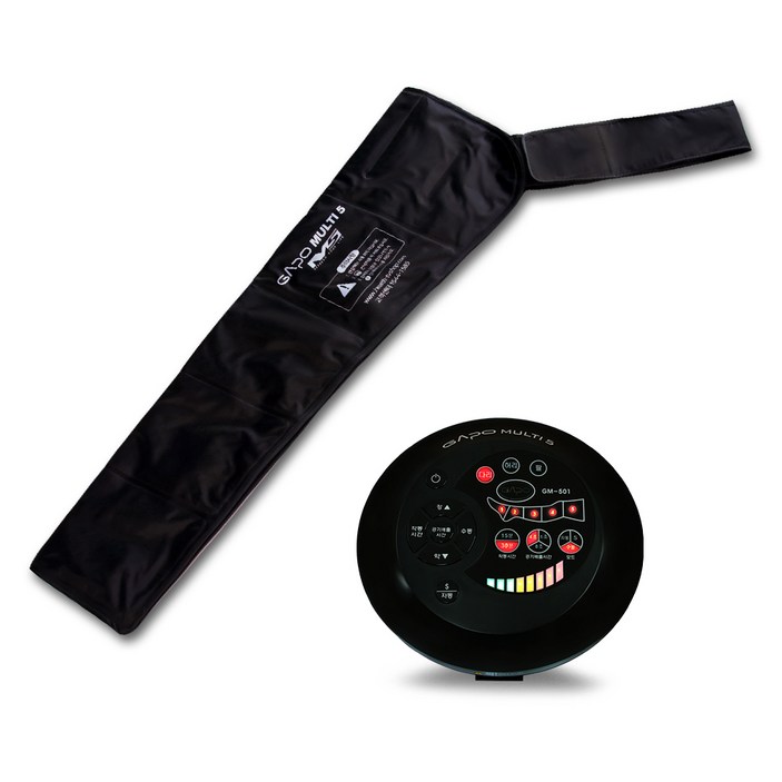 가포 공기압 마사지기 팔세트 블랙 GAPO MULTI 5