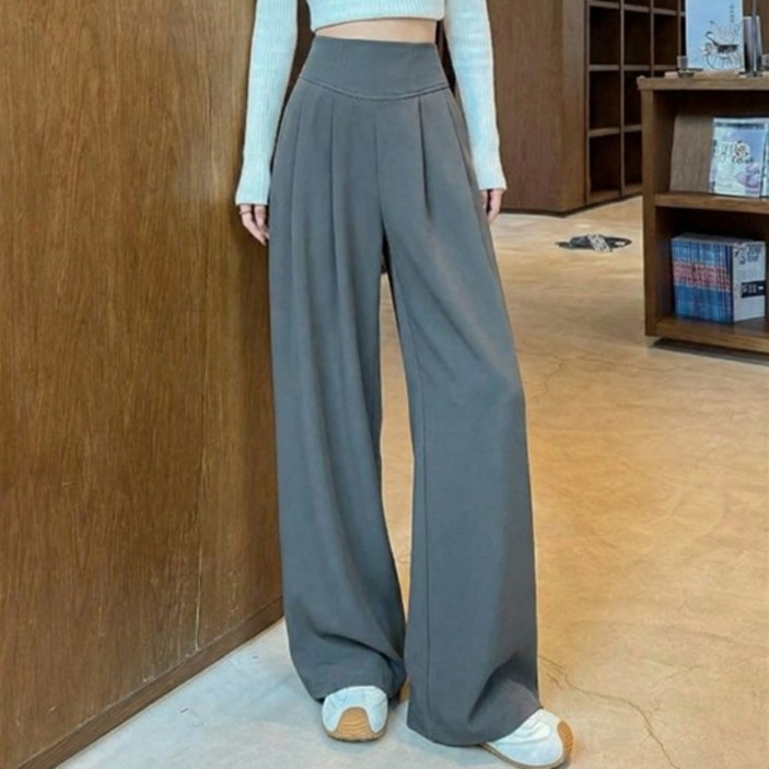 소니오 여성용 와이드 커버 팬츠