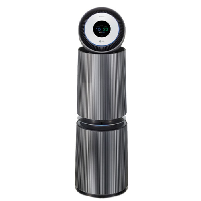 LG 퓨리케어 360도 공기청정기 알파 아이언 그레이AS331NNFC