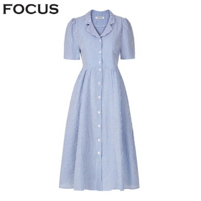 스트라이프시어서커원피스VFI4M1OP3551