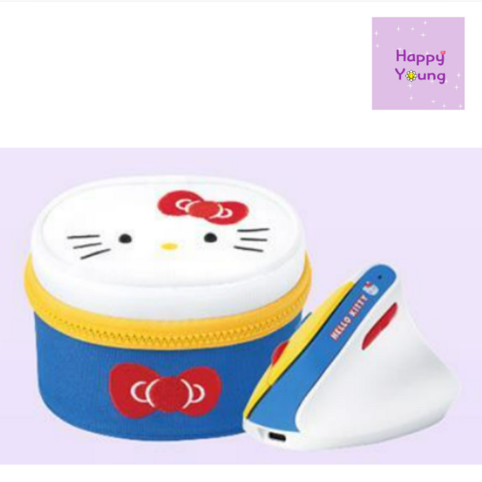 로이체 버티컬 헬로키티 산리오 포차코 무선 마우스 2종 중 택1 선물 귀여운 무소음 대학생 졸업 사무직 여자 친구 손목 보호, 헬로키티