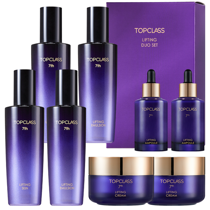 참존 탑클래스 리프팅 듀오 세트 8종(스킨2+에멀젼2+앰플2+크림2)