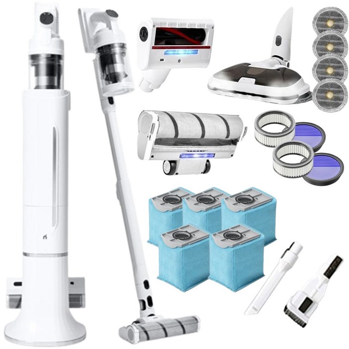 아이닉 무선청소기 i50 아이타워  UV스팀물걸레키트포함