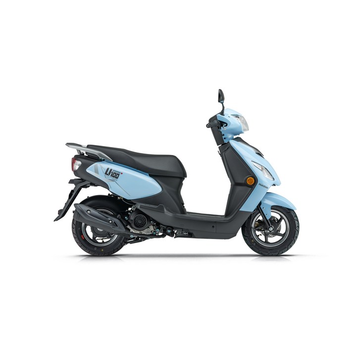 하우주 U100 오토바이 출퇴근,통학용 여성이 타기 좋은스쿠터