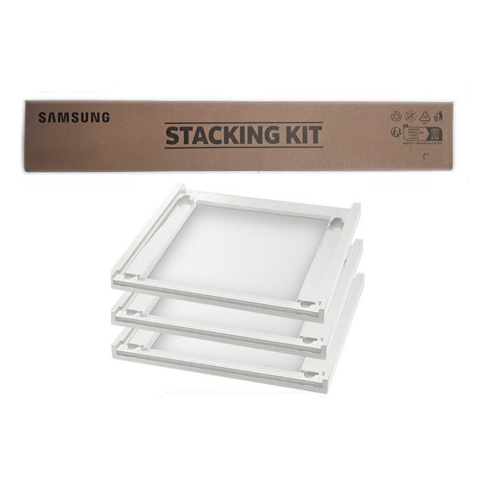 삼성 WF19T6000KV 사용 그랑데 건조기 2단 상단설치 스태킹키트