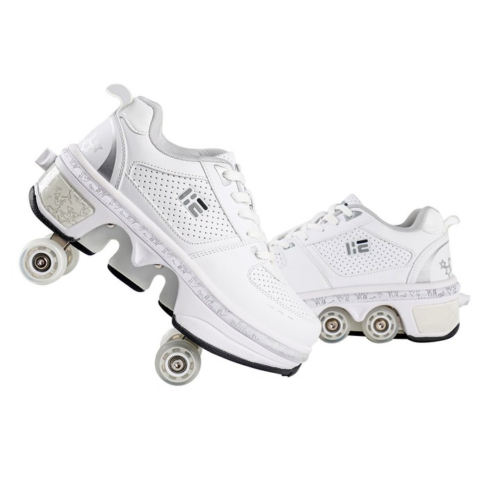 liekick 쿼드 스케이트  스케이트 개폐식 롤러 슈즈  휠 스니커즈롤러 스케이트롤러슈즈