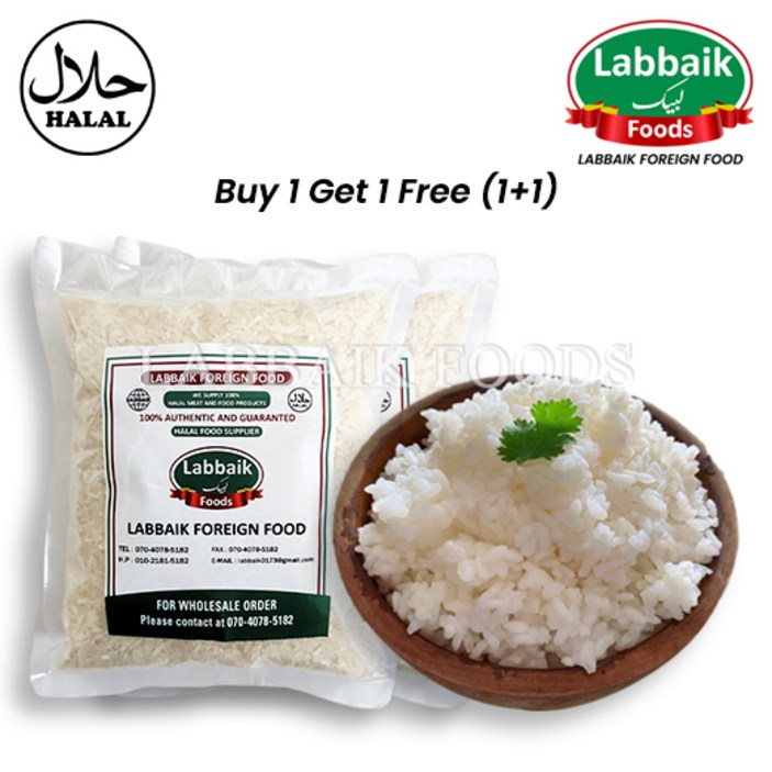 칼로스쌀 LABBAIK Calrose Rice (USA) 1kg (1+1) 2kg 칼로스 쌀 (미국산)