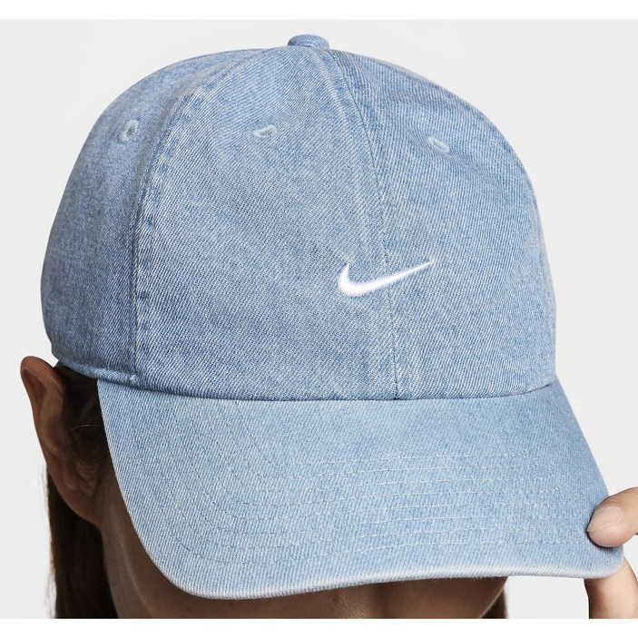 나이키 데님모자캡 청모자 여름에시원한컬러 청청세트코디아이템