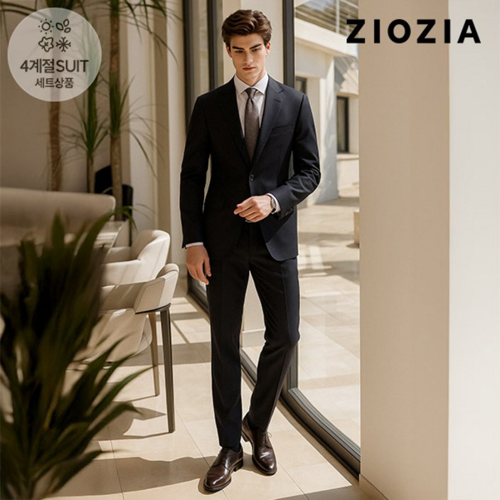 지오지아네이비 베이직 데일리 정장세트 ABD5SB1301ABD5SP1301DNV