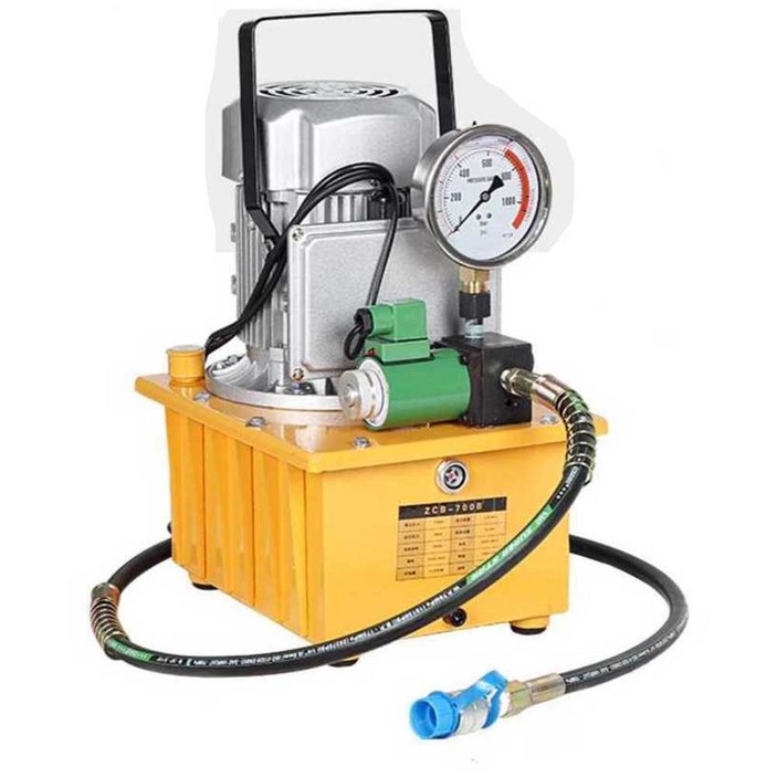 유압 스테이션 장비 제어 분배기 펜치 작기 탑 펌프, 1개, 1.5KW 듀얼 220V 오일5L