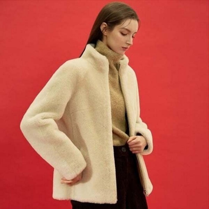 리오벨 호주산 100 리얼 무스탕 코트 5종 택1