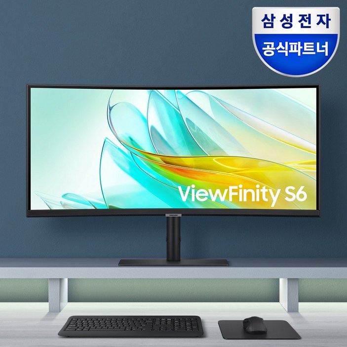 삼성전자 뷰피니티 S6 S34C650U 34인치 커브드 와이드 모니터 USBC 내장스피커 100Hz, 86.4cm, S34C650U