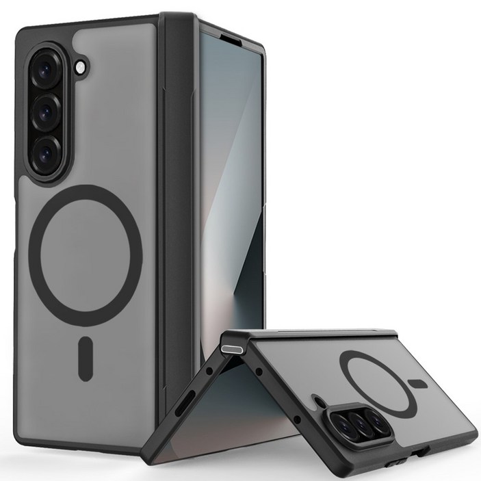 HEZO헤조 갤럭시 Z 폴드 맥세이프 커버 힌지보호 자력 케이스