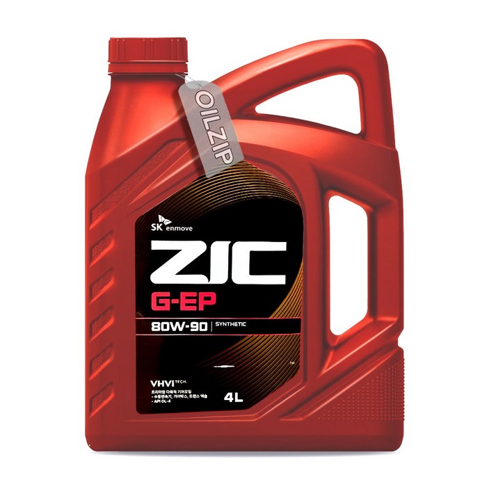 지크, ZIC GEP 80W90 4L, 프리미엄 다목적기어오일