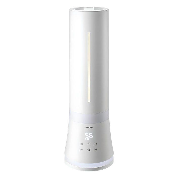 에어메이드 가열 열풍자동건조 복합식 아쿠아마린 가습기 9L AMH-9002 40㎡, AMH-9002, 화이트