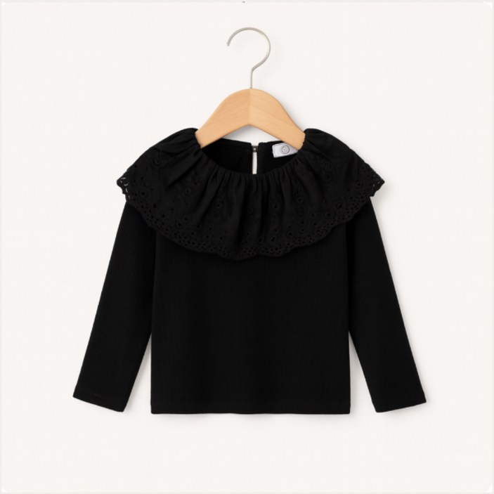 루미엘여아티셔츠 남아 여아 봄가을 긴팔 아동티셔츠 스타일 데일리룩 키즈티 편한 베이직