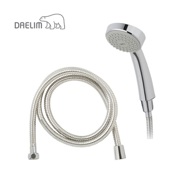 대림바스 정품 샤워기헤드 DL-S4503 + 대림바스 정품 1.5m 호스 교체 세트