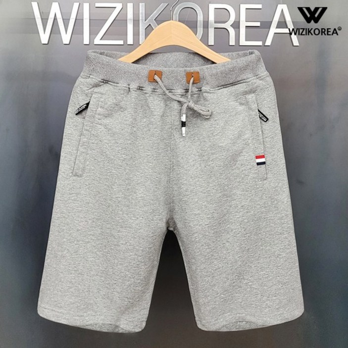 지퍼 밴딩 트레이닝 5부 반바지 여름 팬츠 W005PN국내발송 지퍼 밴딩 트레이닝 5부 반바지 여름 팬츠 W005PN국내발송