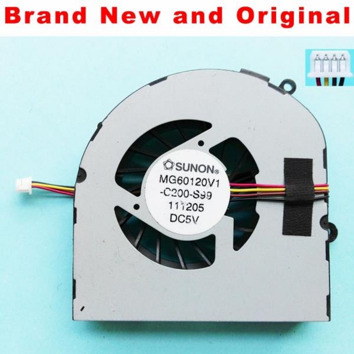 SUNON-  CPU 팬 노트북 cpu 쿨링 냉각기   선온