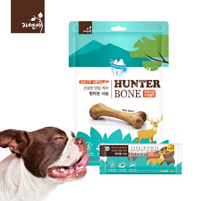 자연애 헌터본 강아지 껌 16p