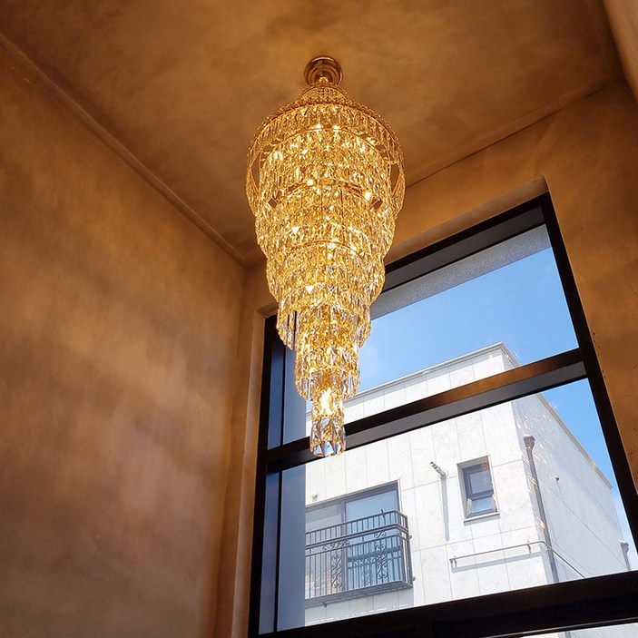 JB카스샹들리에 크리스탈조명 호텔로비 카페 인테리어샹들리에 대형샹들리에