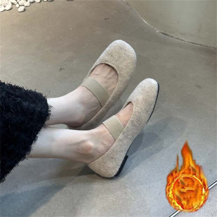 TKX 메리제인 슈즈 여성 가을 겨울 플랫 슈즈 편안한 디자인 발편한 하객룩 K95