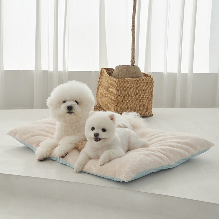 슈퍼펫 강아지 고양이 사계절 양면방석 쿠션