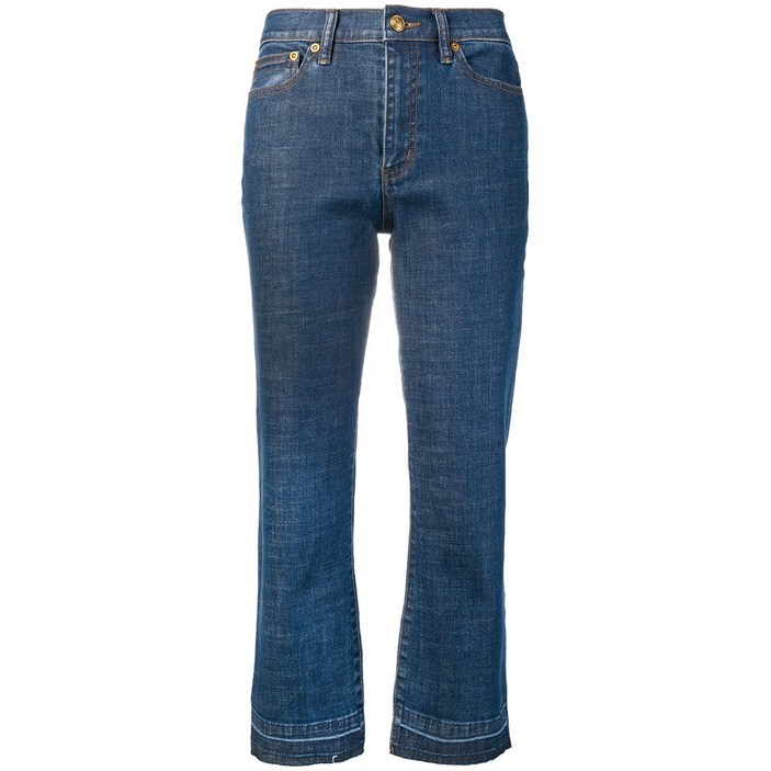 토리 버치 크롭 플레어 진