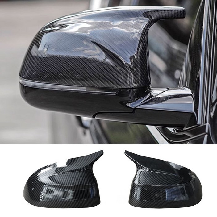 [주주파츠몰] BMW X4 2세대 M타입 사이드미러 커버 몰딩 호환 용품, 1개