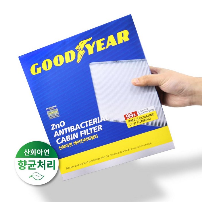 딜온 프리미엄 산화아연 향균 에어컨 필터 카니발4세대 KA4(20년~현재까지)전용 6호, 1개